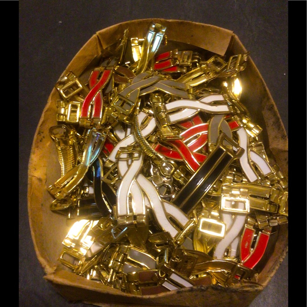 Vintage Lot of Bracelet components rare